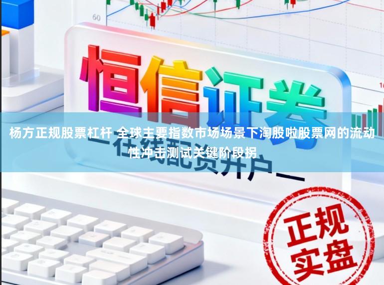杨方正规股票杠杆 全球主要指数市场场景下淘股啦股票网的流动性冲击测试关键阶段拐