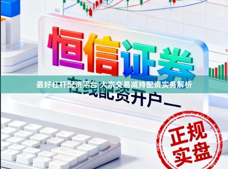 最好杠杆配资平台 大宗交易减持配资实务解析