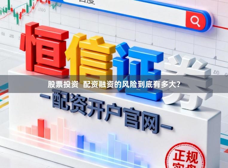 股票投资  配资融资的风险到底有多大？